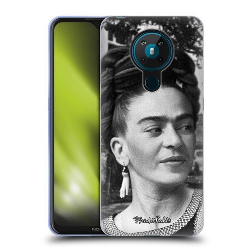 Frida Kahlo Portraits And Quotes Headdress Soft Gel Case for Nokia 5.3