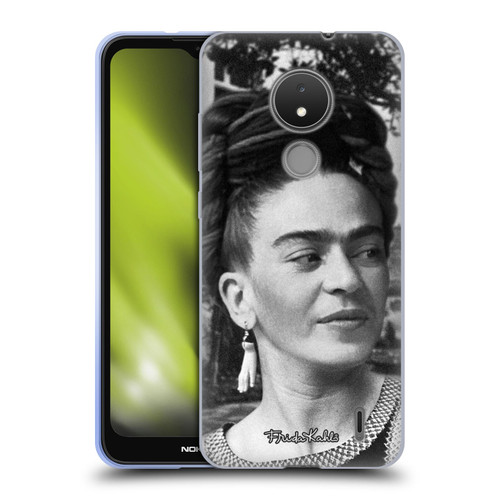 Frida Kahlo Portraits And Quotes Headdress Soft Gel Case for Nokia C21