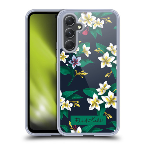 Frida Kahlo Flowers Plumeria Soft Gel Case for Samsung Galaxy A54 5G