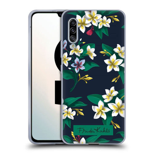 Frida Kahlo Flowers Plumeria Soft Gel Case for Samsung Galaxy A90 5G (2019)