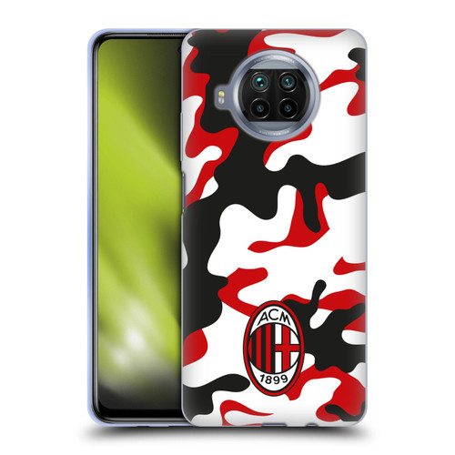 AC Milan Crest Patterns Camouflage Soft Gel Case for Xiaomi Mi 10T Lite 5G