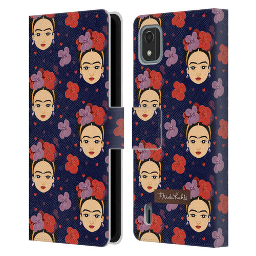 Frida Kahlo Doll Pattern 1 Leather Book Wallet Case Cover For Nokia C2 2nd Edition