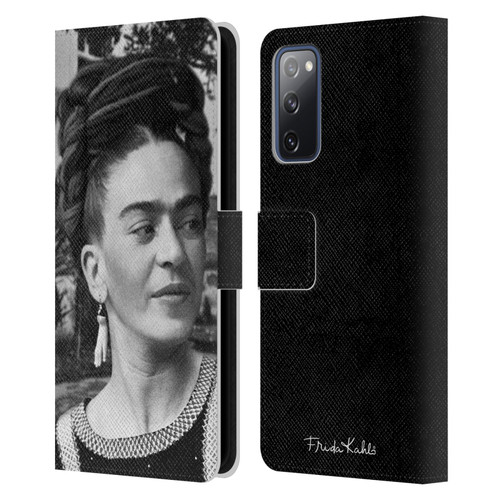 Frida Kahlo Portraits And Quotes Headdress Leather Book Wallet Case Cover For Samsung Galaxy S20 FE / 5G
