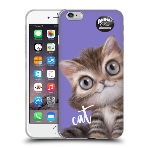 Animal Club International Faces Persian Cat Soft Gel Case for Apple iPhone 6 Plus / iPhone 6s Plus