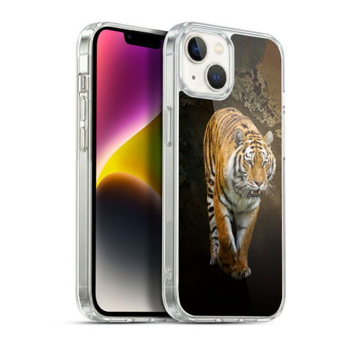 Simone Gatterwe Animals Siberian Tiger Soft Gel Case for Apple iPhone 14 Plus