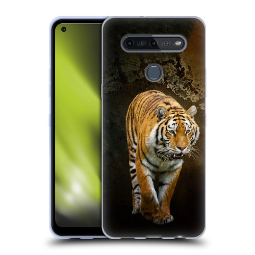 Simone Gatterwe Animals Siberian Tiger Soft Gel Case for LG K51S