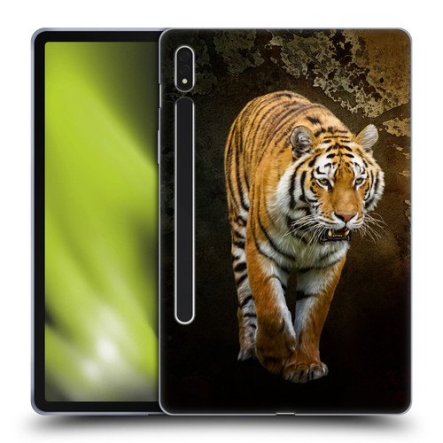 Simone Gatterwe Animals Siberian Tiger Soft Gel Case for Samsung Galaxy Tab S8