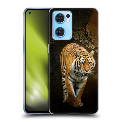 Simone Gatterwe Animals Siberian Tiger Soft Gel Case for OPPO Reno7 5G / Find X5 Lite