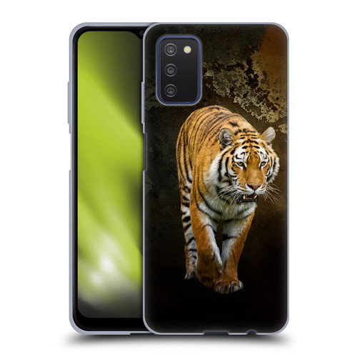 Simone Gatterwe Animals Siberian Tiger Soft Gel Case for Samsung Galaxy A03s (2021)