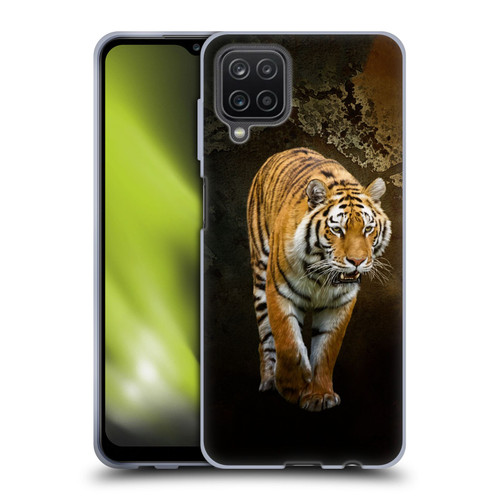 Simone Gatterwe Animals Siberian Tiger Soft Gel Case for Samsung Galaxy A12 (2020)