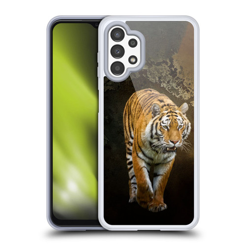 Simone Gatterwe Animals Siberian Tiger Soft Gel Case for Samsung Galaxy A13 (2022)