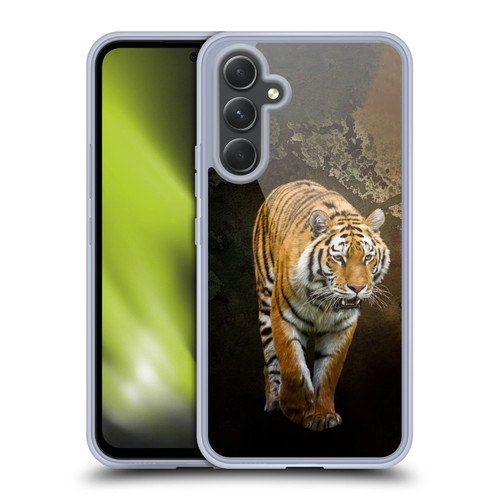 Simone Gatterwe Animals Siberian Tiger Soft Gel Case for Samsung Galaxy A54 5G