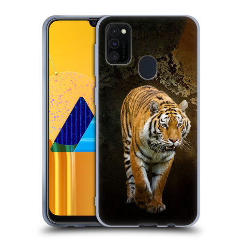 Simone Gatterwe Animals Siberian Tiger Soft Gel Case for Samsung Galaxy M30s (2019)/M21 (2020)