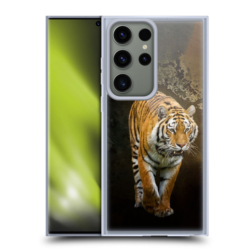 Simone Gatterwe Animals Siberian Tiger Soft Gel Case for Samsung Galaxy S23 Ultra 5G