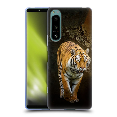 Simone Gatterwe Animals Siberian Tiger Soft Gel Case for Sony Xperia 5 IV
