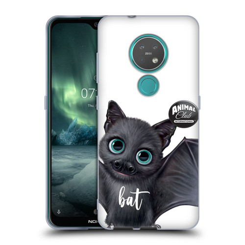 Animal Club International Faces Bat Soft Gel Case for Nokia 6.2 / 7.2