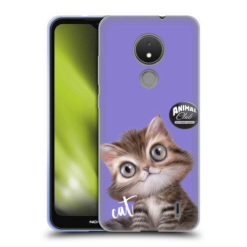 Animal Club International Faces Persian Cat Soft Gel Case for Nokia C21