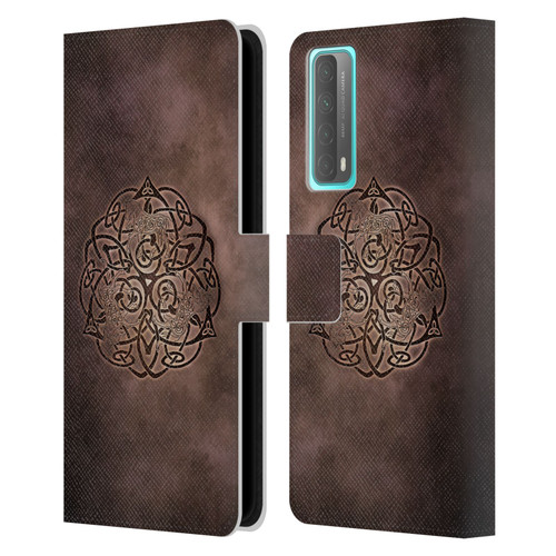 Brigid Ashwood Celtic Wisdom Knot Horse Leather Book Wallet Case Cover For Huawei P Smart (2021)