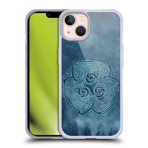Brigid Ashwood Celtic Wisdom Knot Wolf Soft Gel Case for Apple iPhone 13