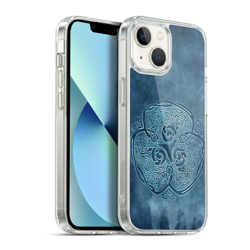Brigid Ashwood Celtic Wisdom Knot Wolf Soft Gel Case for Apple iPhone 13