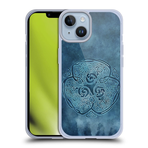 Brigid Ashwood Celtic Wisdom Knot Wolf Soft Gel Case for Apple iPhone 14