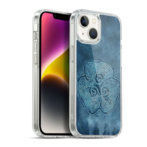 Brigid Ashwood Celtic Wisdom Knot Wolf Soft Gel Case for Apple iPhone 14