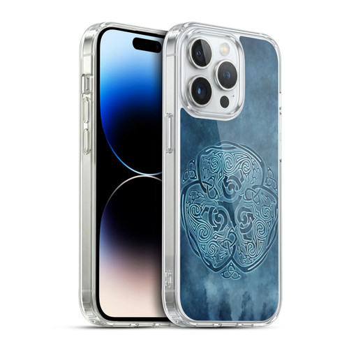 Brigid Ashwood Celtic Wisdom Knot Wolf Soft Gel Case for Apple iPhone 14 Pro
