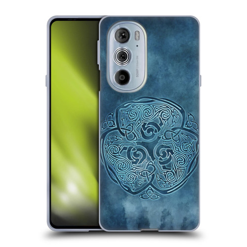 Brigid Ashwood Celtic Wisdom Knot Wolf Soft Gel Case for Motorola Edge X30