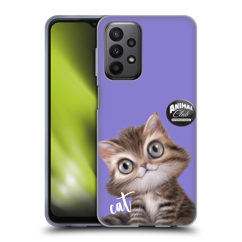 Animal Club International Faces Persian Cat Soft Gel Case for Samsung Galaxy A23 / 5G (2022)