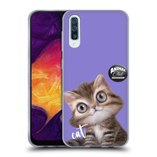 Animal Club International Faces Persian Cat Soft Gel Case for Samsung Galaxy A50/A30s (2019)