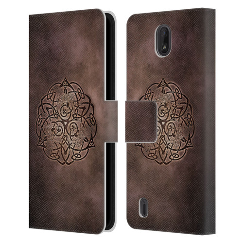 Brigid Ashwood Celtic Wisdom Knot Horse Leather Book Wallet Case Cover For Nokia C01 Plus/C1 2nd Edition