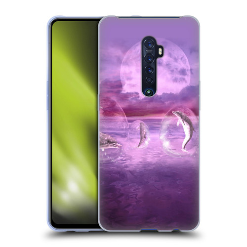 Simone Gatterwe Dolphins Dream Of Dolphins Soft Gel Case for OPPO Reno 2