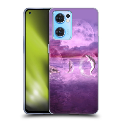 Simone Gatterwe Dolphins Dream Of Dolphins Soft Gel Case for OPPO Reno7 5G / Find X5 Lite
