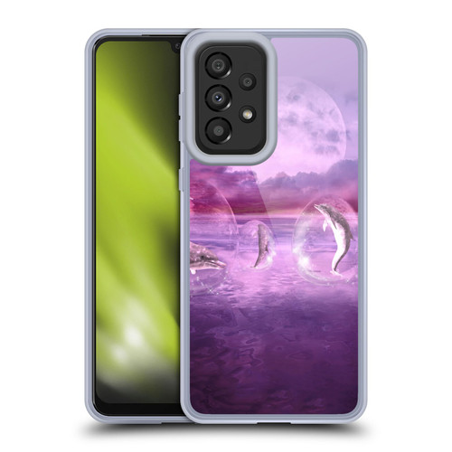 Simone Gatterwe Dolphins Dream Of Dolphins Soft Gel Case for Samsung Galaxy A33 5G (2022)