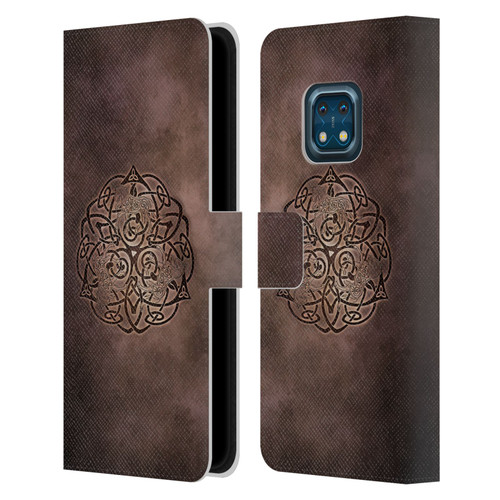 Brigid Ashwood Celtic Wisdom Knot Horse Leather Book Wallet Case Cover For Nokia XR20