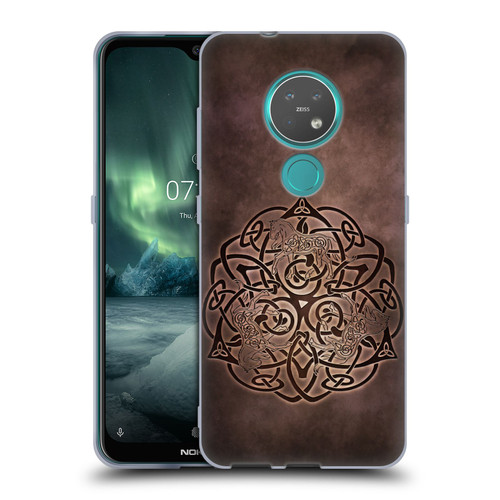 Brigid Ashwood Celtic Wisdom Knot Horse Soft Gel Case for Nokia 6.2 / 7.2