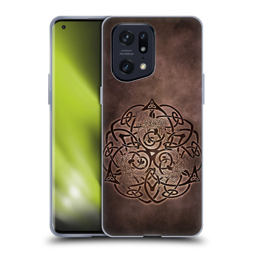 Brigid Ashwood Celtic Wisdom Knot Horse Soft Gel Case for OPPO Find X5 Pro