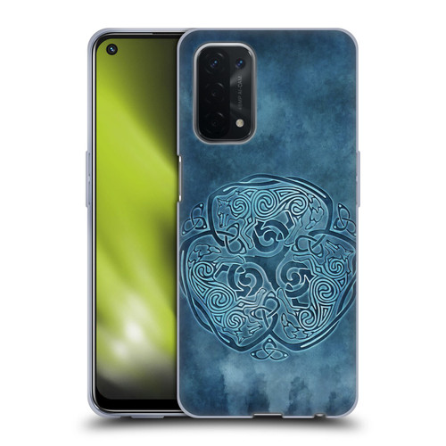 Brigid Ashwood Celtic Wisdom Knot Wolf Soft Gel Case for OPPO A54 5G