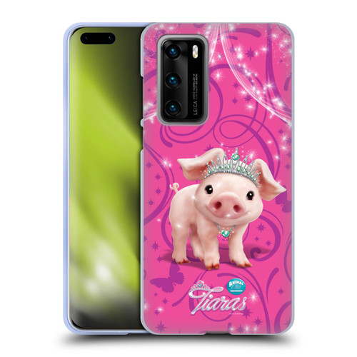 Animal Club International Pet Royalties Pig Soft Gel Case for Huawei P40 5G