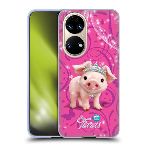 Animal Club International Pet Royalties Pig Soft Gel Case for Huawei P50