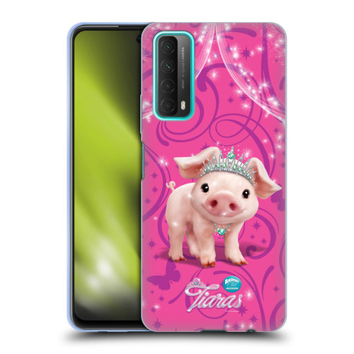 Animal Club International Pet Royalties Pig Soft Gel Case for Huawei P Smart (2021)