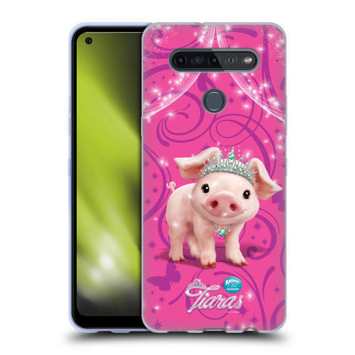 Animal Club International Pet Royalties Pig Soft Gel Case for LG K51S