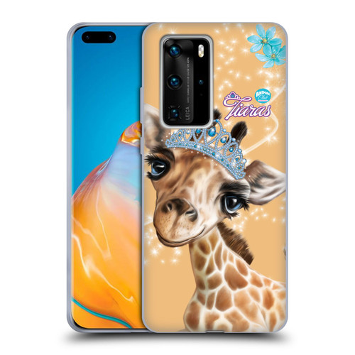 Animal Club International Royal Faces Giraffe Soft Gel Case for Huawei P40 Pro / P40 Pro Plus 5G