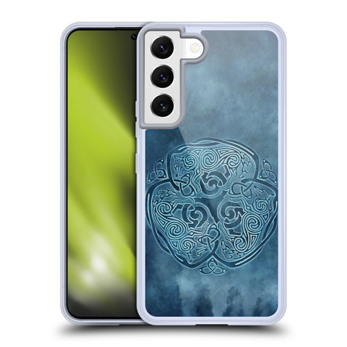 Brigid Ashwood Celtic Wisdom Knot Wolf Soft Gel Case for Samsung Galaxy S22 5G