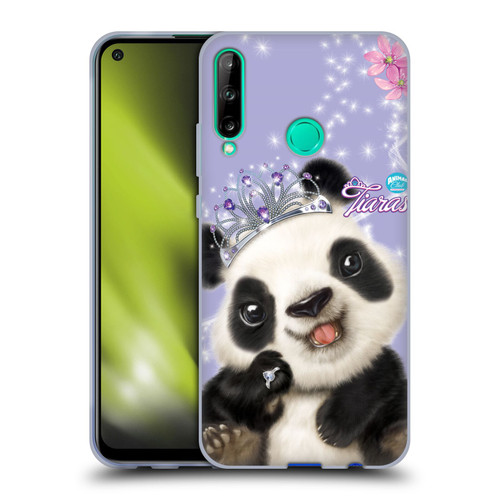 Animal Club International Royal Faces Panda Soft Gel Case for Huawei P40 lite E