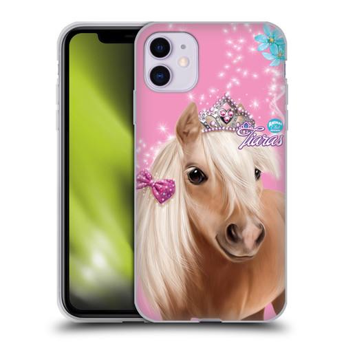 Animal Club International Royal Faces Horse Soft Gel Case for Apple iPhone 11
