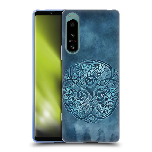 Brigid Ashwood Celtic Wisdom Knot Wolf Soft Gel Case for Sony Xperia 5 IV