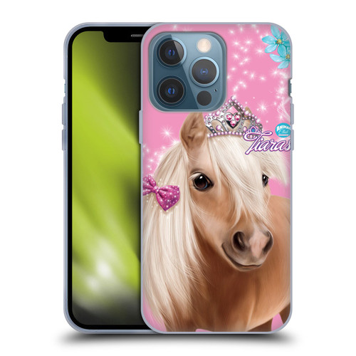 Animal Club International Royal Faces Horse Soft Gel Case for Apple iPhone 13 Pro