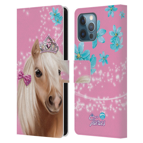 Animal Club International Royal Faces Horse Leather Book Wallet Case Cover For Apple iPhone 12 Pro Max