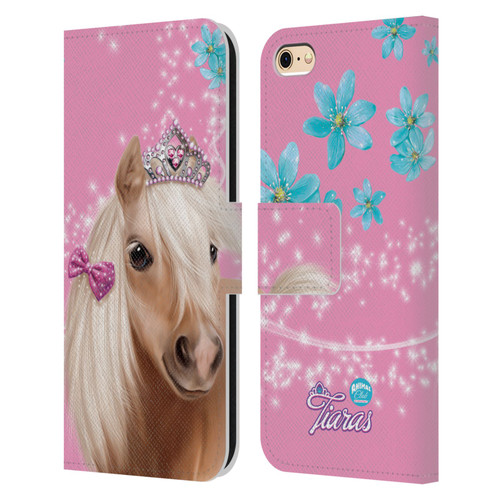 Animal Club International Royal Faces Horse Leather Book Wallet Case Cover For Apple iPhone 6 / iPhone 6s